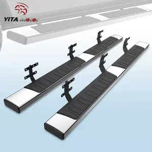 OEDRO Running Boards Compatible with 2019-2024 RAM 1500 Quad Cab New Body Style 6 inches Side Step Nerf Bars (Exclude Classic), Chrome