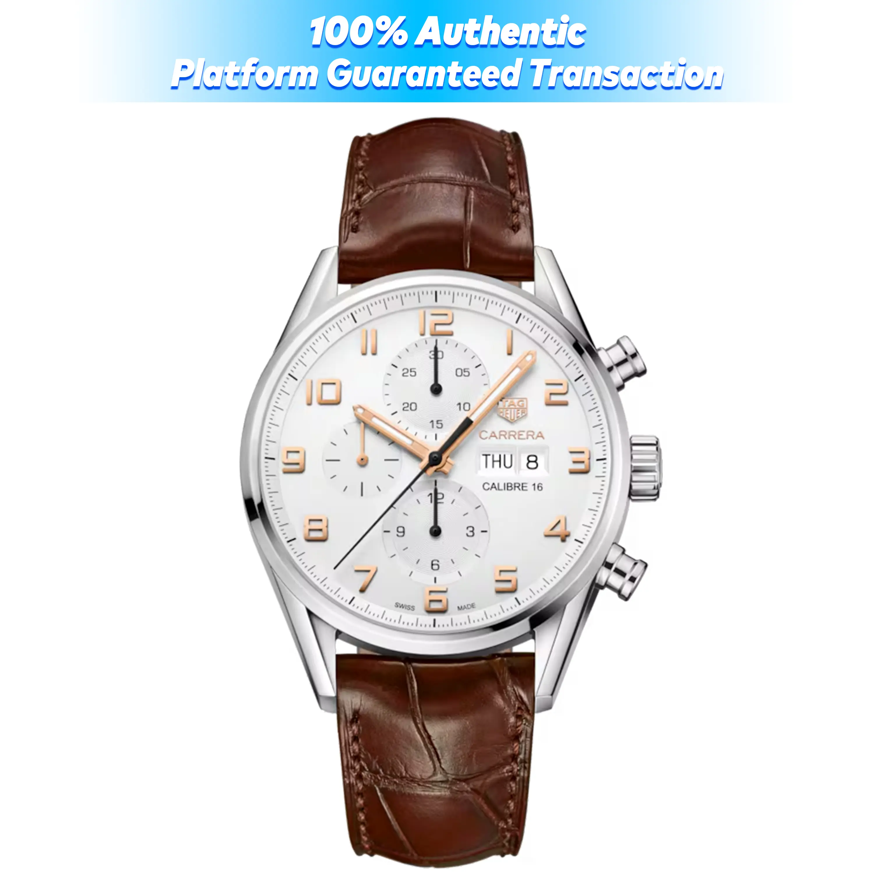 TAG Heuer Carrera Calibre 16 Day-Date Chronograph 43mm CV2A1AC.FC6380/9294