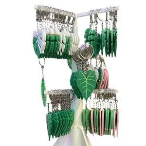 Key Chain Display 3D Printed with Storage Case Collapsible Design for Easy Transport Ideal for Trade Shows and Storage Collapsible Red Wall Mounted Hook Side Pockets Hooks