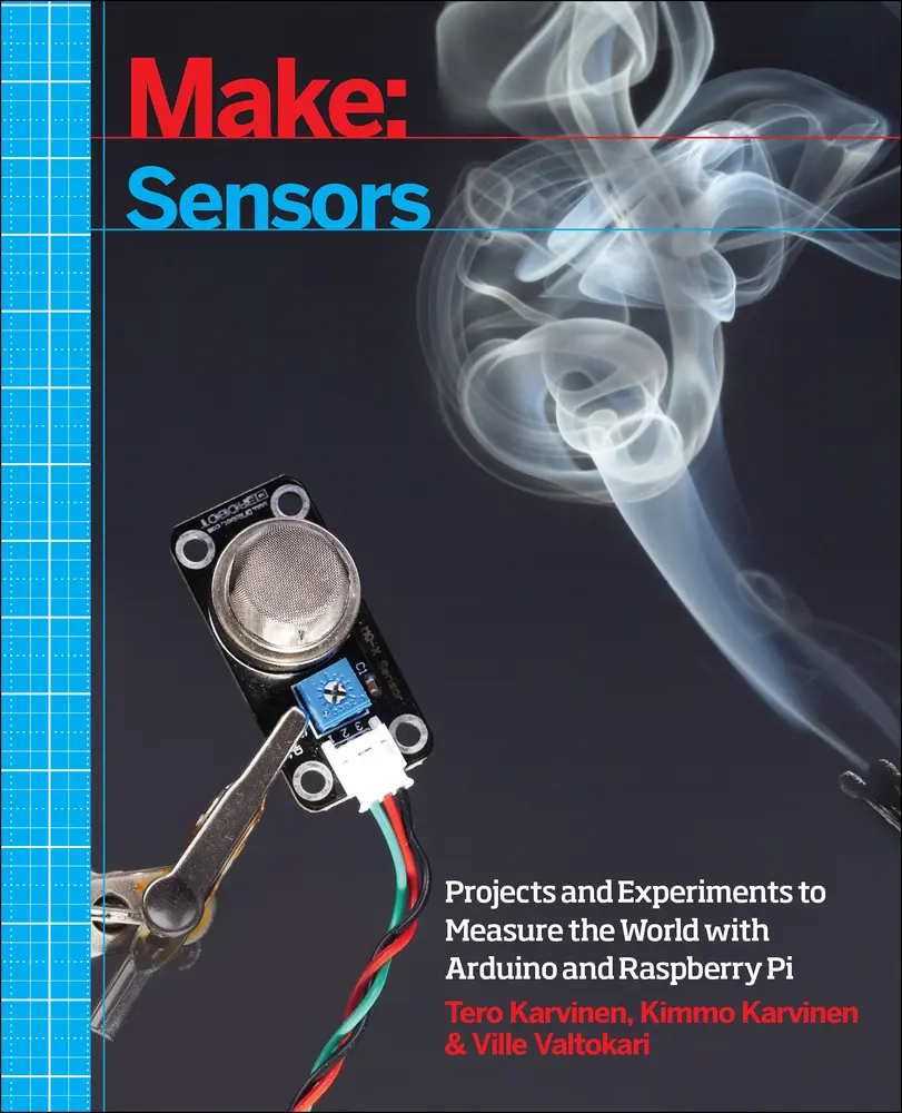 USED Book - Make: Sensors: Projects and Experiments to Measure the World with Arduino and Raspberry Pi by Karvinen, Tero (Paperback) - english