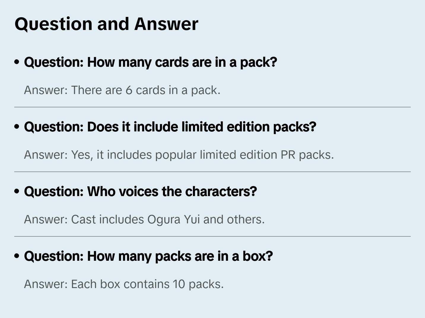 Rebirth for you Japanese Blue Archive The Animation Booster Box