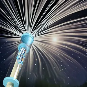 Firework Water Gun Waterblaster Kids Toy Large Capacity Pull-String Spray Water Cannon, Portable Multi-Function Outdoor Sprinkler Toy for Backyard Garden Party