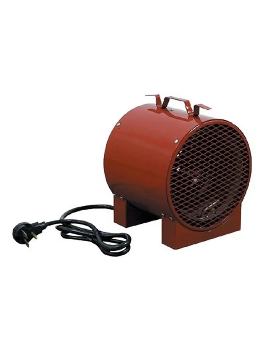 TPI Corp. 737-ICH-240C 450874 Single Steel Construction Site-Utility Heater, 208V/240V, 4000W (1000W & Above), Adjustable Thermostat, 10" Depth, 12-3/4" Height