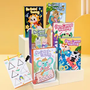 4pcs/pack Reusable Handwriting Practice Copybook Set  Improve Writing Skills with Comfy Tracing, Sight Words, Grooves, and Magic Practice  Montessori education