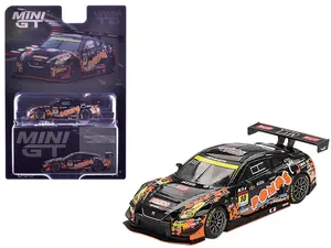 Nissan GT-R NISMO GT3 #10 Hironobu Yasuda - Riki Okusa "PONOS GAINER" "Super GT Series" (2023) 1/64 Diecast Model Car by Mini GT