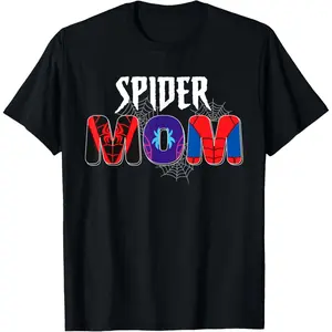Matching Family Spider Web Mom Mother S Day Birthday Boy T Shirt