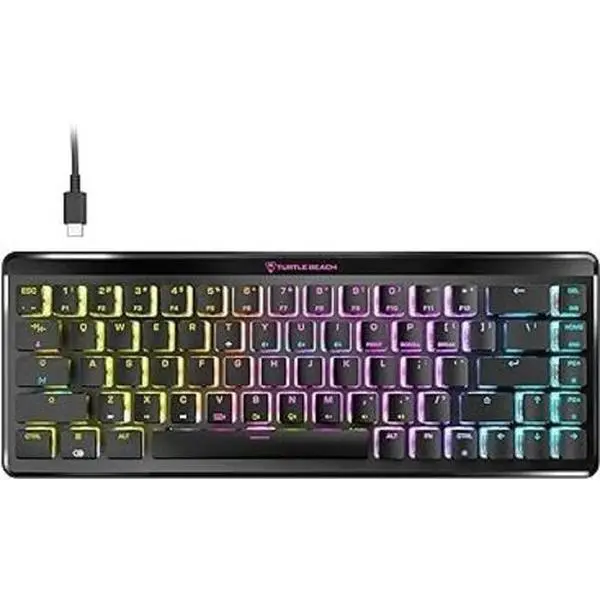 PC Accessory:  Keyboard - Turtle Beach Vulcan II Mini Linear Gaming Keyboard - Black  [GAMES ACCESSORIES] Black, Keyboard, PC Games