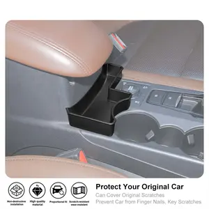 Car Console Organizer, Center Console Gear Shift Mount Storage Box Tray for 2021+ Ford Bronco Sport Car Interior Kit