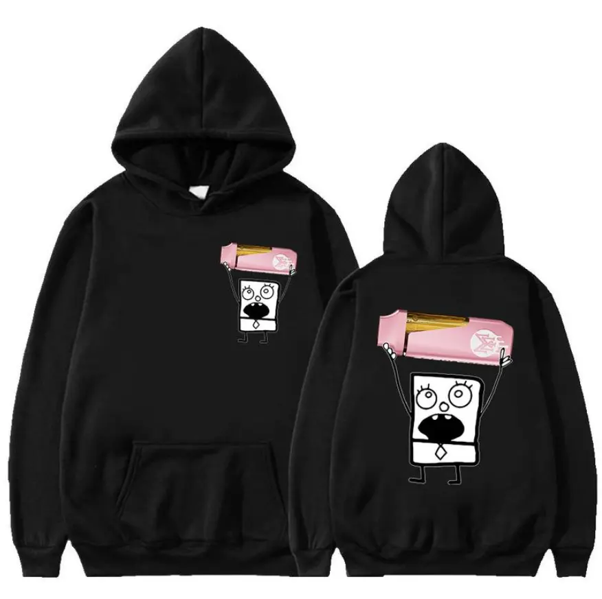 Muha Pink Doodlebob Shirt, Unisex Breathable Graphic T-Shirt Hoodie Sweatshirt, Streetwear Casual Summer Style, Gift for him Gift for her