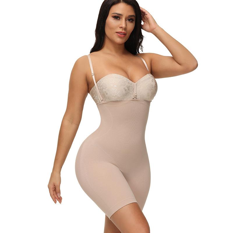 One-piece Shapewear With Tummy Straps