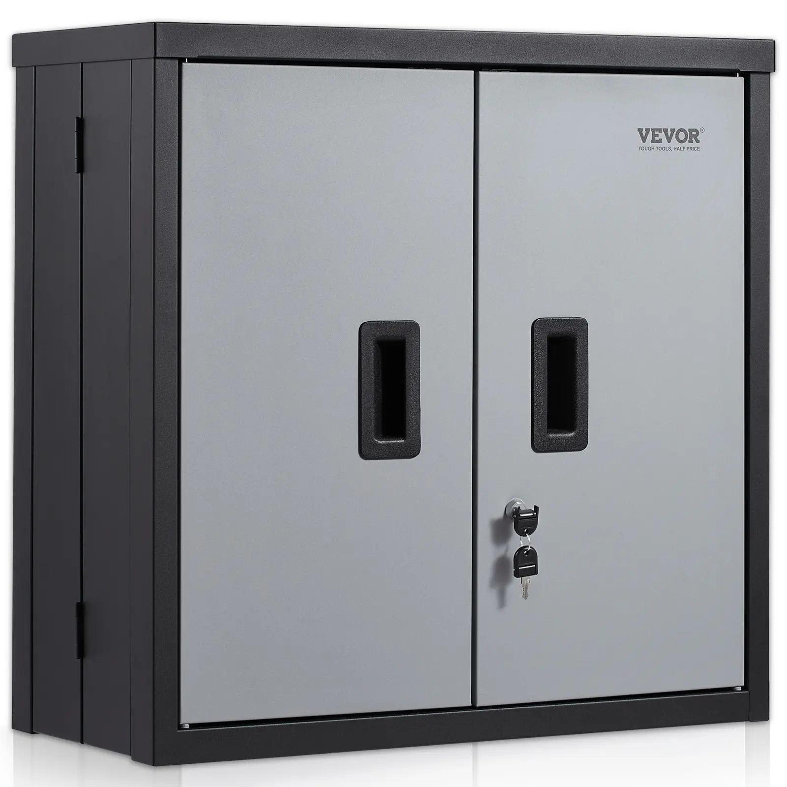 【DealsForYouDays】VEVOR Foldable Metal Wall Cabinet - 26" Small Tool Chest with 240 LBS Loading CapacityAdjustable ShelfMagnetic DoorStorage & Organization for GarageHome, Storage, Foldable Key Cabinets