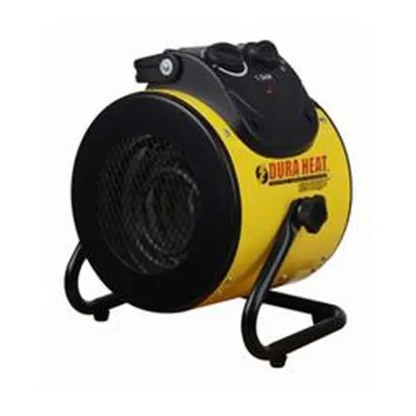 World Marketing EUH1500 Heavy-Duty 1500W Duraheat Industrial Grade Steel Electric Air Heater with Powerful Fan, High Heat Output, Handle, for 250 Sqft Warehouses