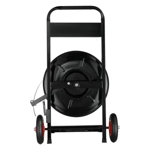 Father's Day Gift VEVOR Strapping Dispenser Banding Cart for PET/PP Strapping Roll 8" Core Size
