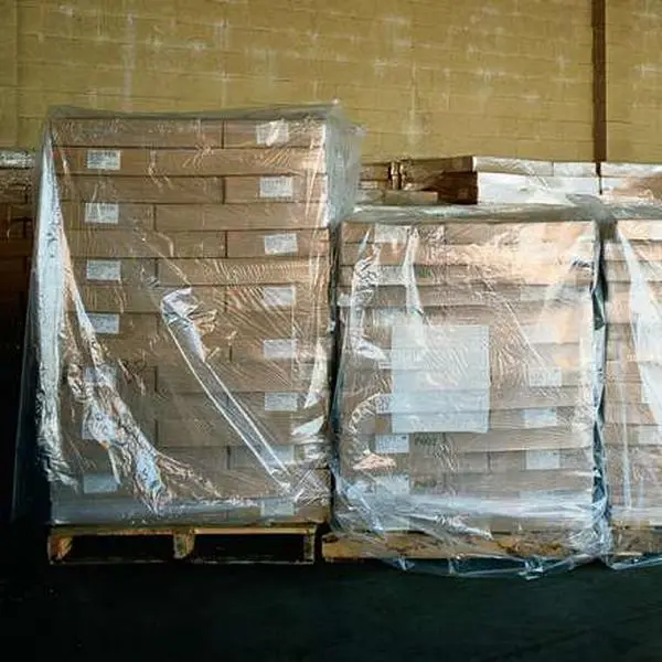 Box Partners PC520 54 in. x 44 in. x 60 in. - 2 Mil Clear Pallet Covers