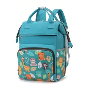 Diaper Bag Multifunctional Diaper Bag Backpack with Insulate Pocket, Unisex Waterproof Diaper Bag Backpack, Large Capacity Travel Backpack Maternity Bag for Mom Dad