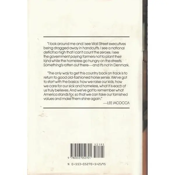 USED-Talking Straight by Lee Iacocca (Hardcover)