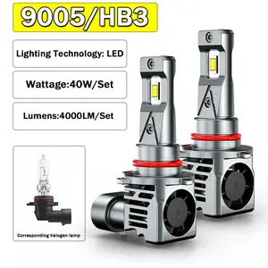 For Ford Explorer 2011 2012 2013 2014-2015 9005 2x LED Headlight High/Low Beam