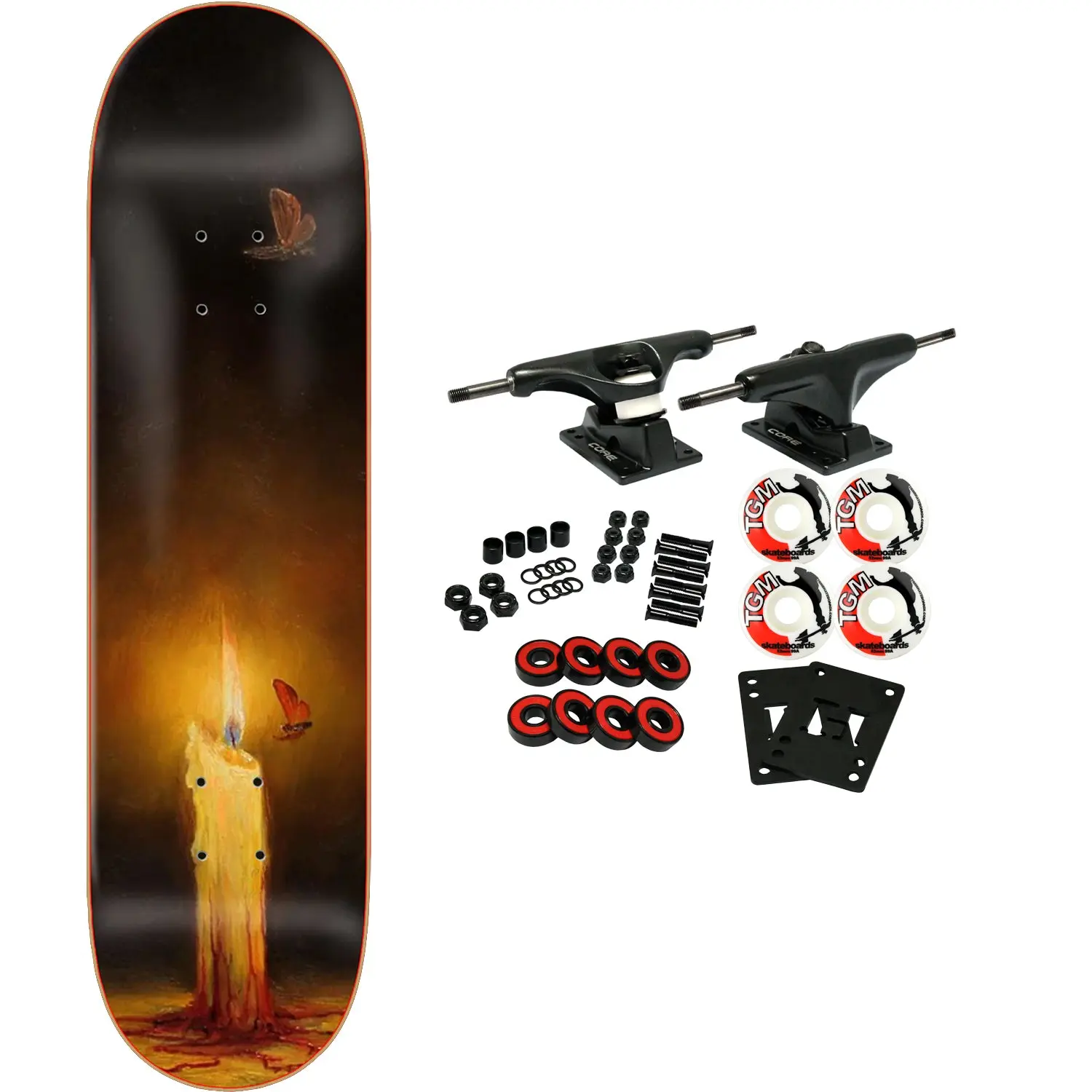 Zero Skateboard Complete Adam Arunski Lewandowski 3 8.25" x 31.9"