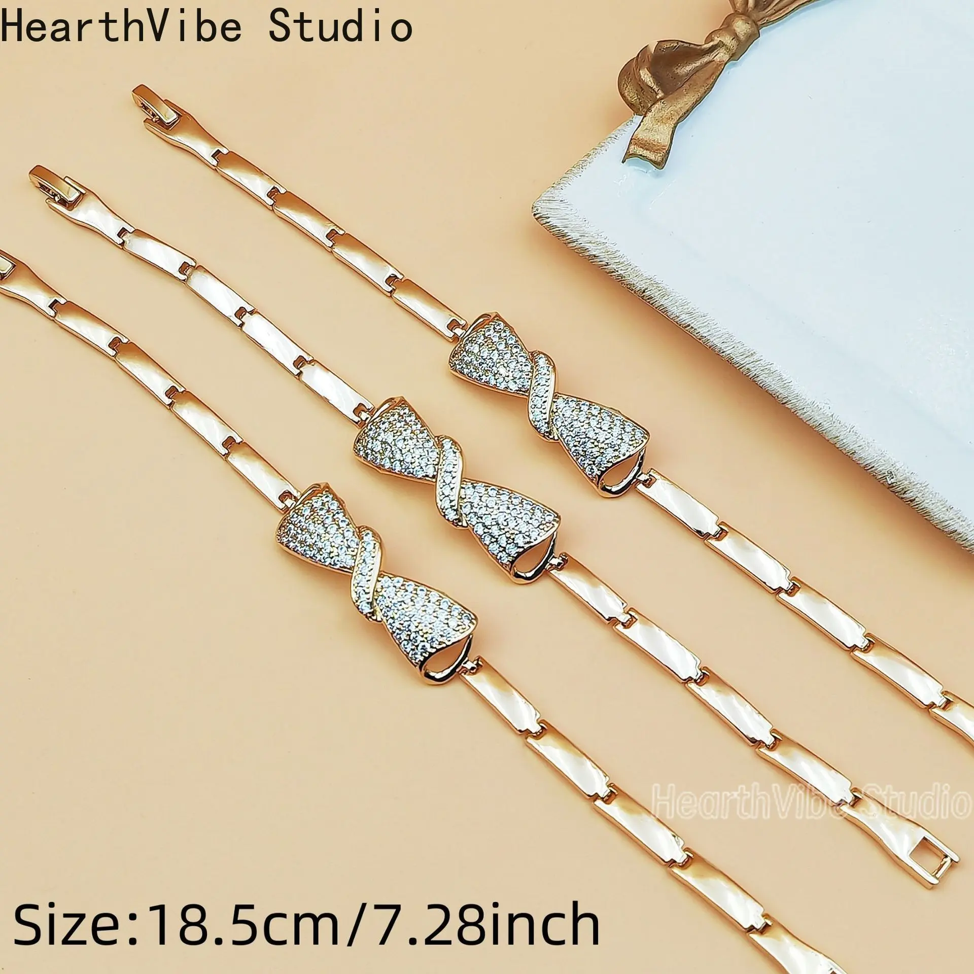 Unisex Sporty Wristbands - 2026 Light Luxury Dainty Diamonds Stackable Bangle, 3-Lives Design, Butterfly Knot-Embedded Diamond Bracelet Band for Sports, Outdoor Use