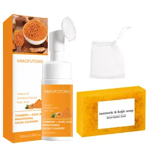 Turmeric facial cleanser  buy turmeric facial cleanser and get a free turmeric soap