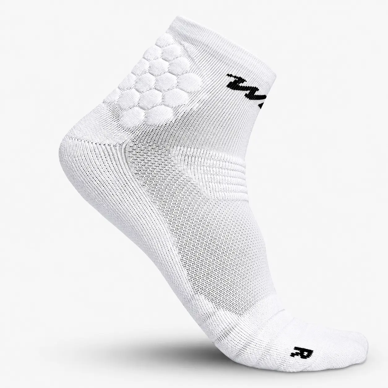 We Ball Sports High Compression Quarter Socks for Men & Youth - Ankle Length, Cushioned, Athletic Fit (1 Pair) - Ideal for Performance Training & Workouts