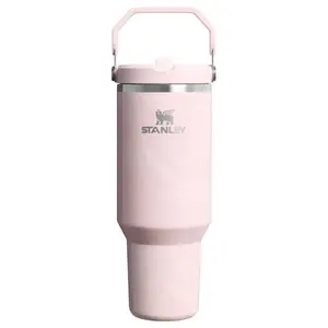 Stanley 40 oz Stainless Steel Ice Flow Flip Straw Tumbler