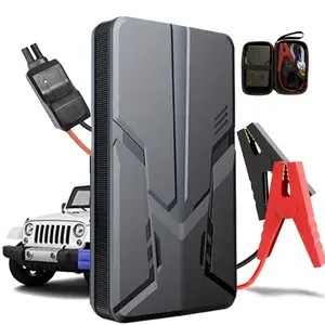 Car Jump Starter 30000mAh Power Bank Portable Battery Pack Starting Device with Smart Clip Protection Emergency Auto Booster for Vehicles SUV 8L Gasoline & 6L Diesel