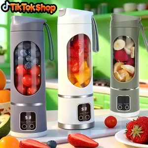 juicy  blender，The Ultimate Portable Juicer! USB-rechargeable and compact, perfect for enjoying smoothies on the go—ideal for travel, school, and the gym! Leak-proof design—make smoothies and baby food in minutes. Mini Vegetable Blender