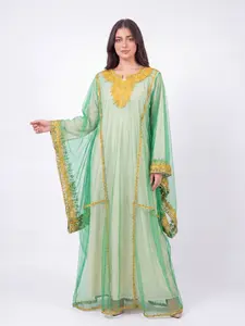 Hana Hashmi - Women’s Embroidered Dress, Perfect for Eid Dress, Ramadan, Gifts for Her, Abaya, Eid Dresses 2026 Free Size