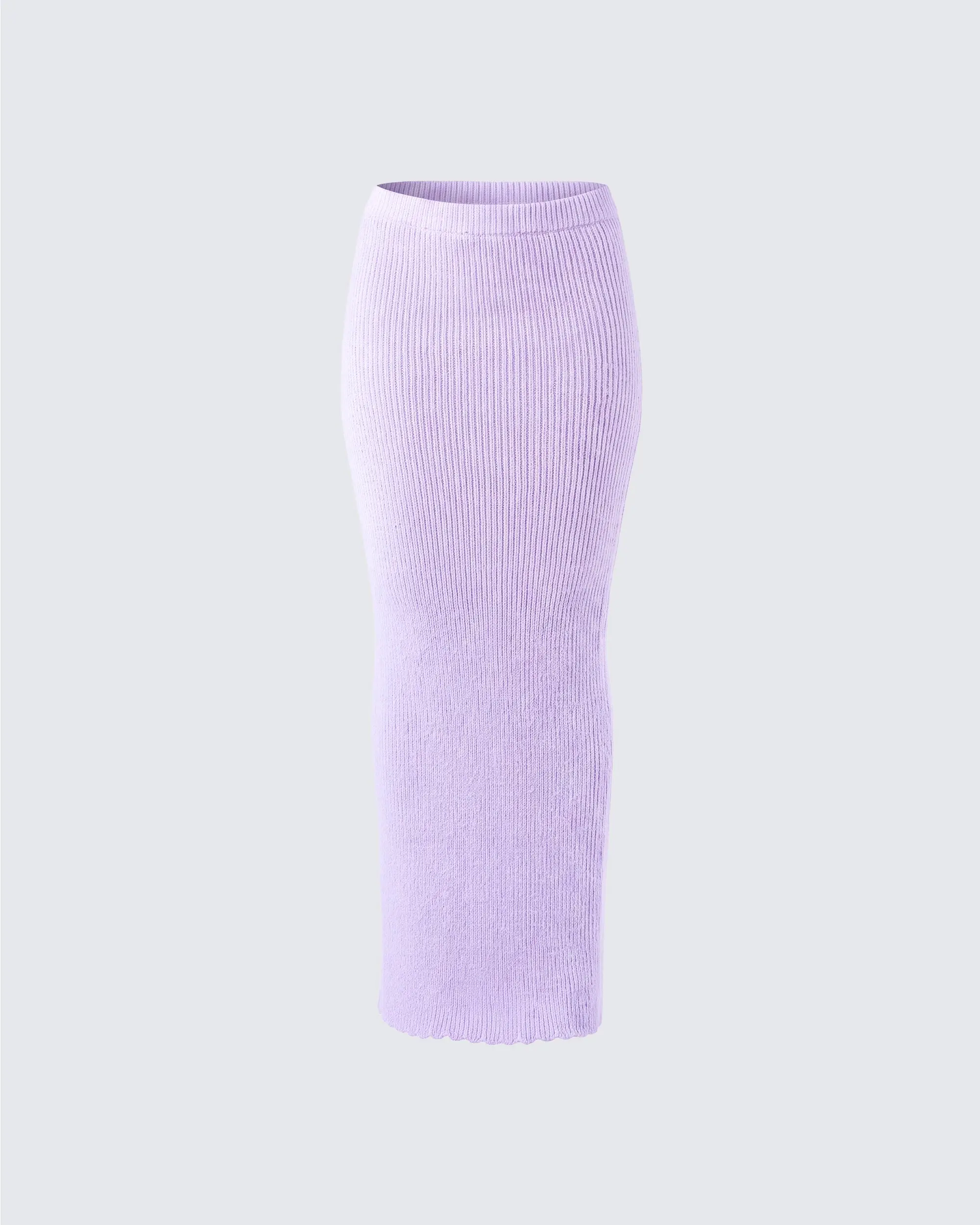Liberty Lavender Knit Maxi Skirt Liberty Lavender Knit Maxi Skirt