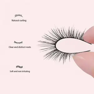 MSCLARA Hair Natural Thick False Eyelashes