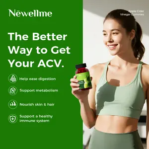 Apple Cider Vinegar Gummies Recipe Supports Normal Energy Levels and Gut Health Edible Dietary Healthcare Supplement