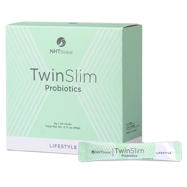 TwinSlim Probiotics – Gut Health & Digestive Support – 30 Stick Packs
