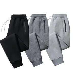 Mens Ultra Soft Fleece Joggers with Zipper Pockets Drawstring Elastic Waistband Trendy Colors for Loungewear Yoga Pants