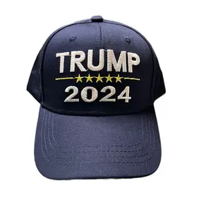 Hot Trump 2024 Make America Great Again Embroidered Unisex Ball Cap for Men and Women