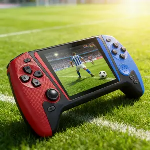 Vintage Handheld Gaming Console, Supports over 500 Games, 3.5 Inch Screen, 1080P Display, Displayport Output Interface