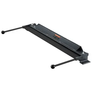 VEVOR Box and Pan Brake, 36-Inch, 0-130 Degrees Sheet Metal Bending Brake, Portable Mini Metal Bender with 20 Gauge Low Carbon Steel 14 Gauge Aluminum Capacity Power Handle, for Metal Bending