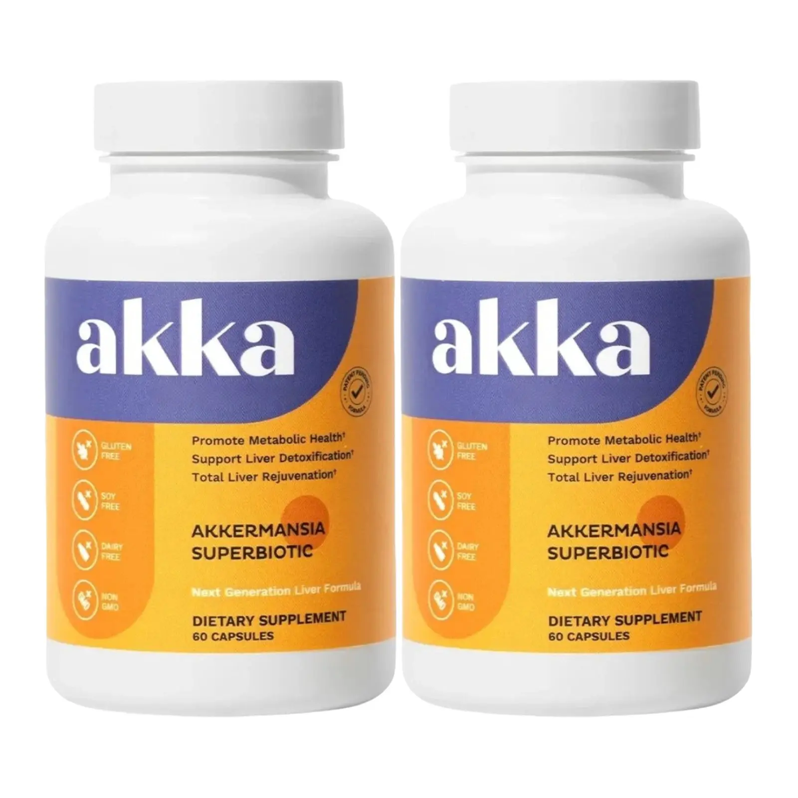 2-Pack AKKA 120 Caps
