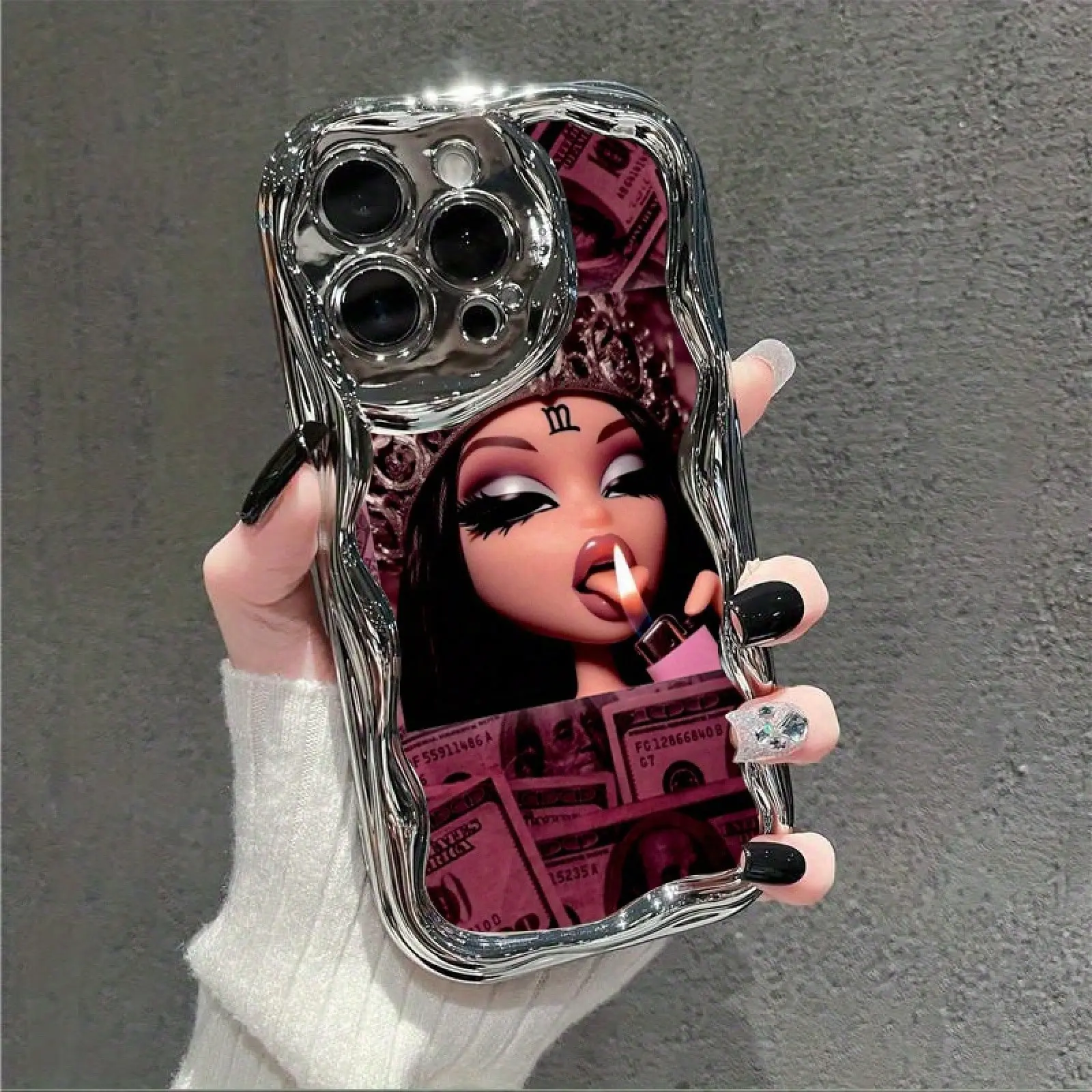 Luxury TPU Smartphone Case - Soft, Thick Shockproof Handheld Cellphone Accessory with Protective Design, Luxurious Texture, Cute Fashion Look, Compatible with iPhone X,XS,XS Max,11,12-17, Ideal Holiday Gift for Mobile Device Users