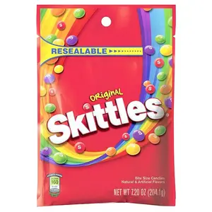 Skittles Original Fruit, Candies Bite Size 7.2 Oz Bags Sweet Grape Lemon Strawberry Skittles Original Fruit, Candies Bite Size 7.2 Oz Bags Sweet Grape Lemon Strawberry