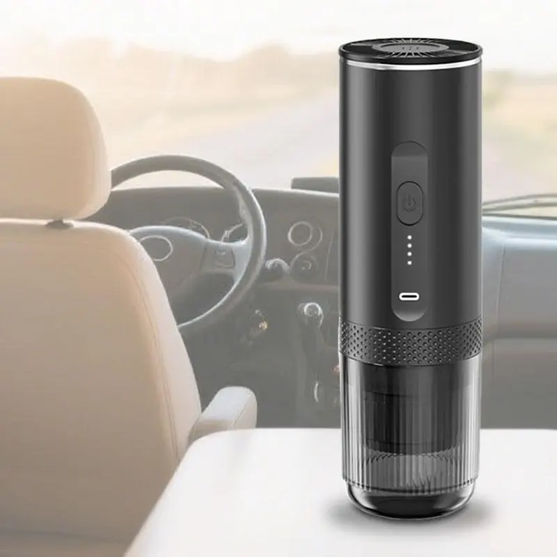 Portable Wireless Espresso Coffee Machine, Travel Camping Office Use, Smart Extraction, Heating Function, Model Xinghao Cm-2588, Portable Coffee Maker