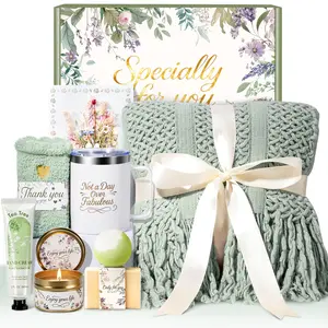 Mothers Day Gifts for Her Mom Wife Grandma Spa Care Package Birthday Gifts for Women Get Well Soon Gift Baskets Thinking of You Sympathy Gift Box for Girlfriend Sister