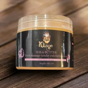 Exfoliating cream of foot