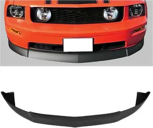 3Pcs Front Bumper Lip Compatible with 2005-2009 Ford Mustang V8 GT 2-Door Spoiler Splitter Valance Chin Air Dam Body Kit -Matte Black