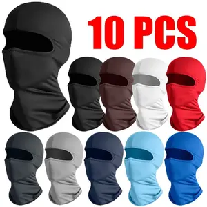 10pcs Balaclava Ski Mask, Motorcycle UVProtector Scarf, Summer Cooling Neck Gaiter forMen/Women outdoor cycling sports leisurebalaclava