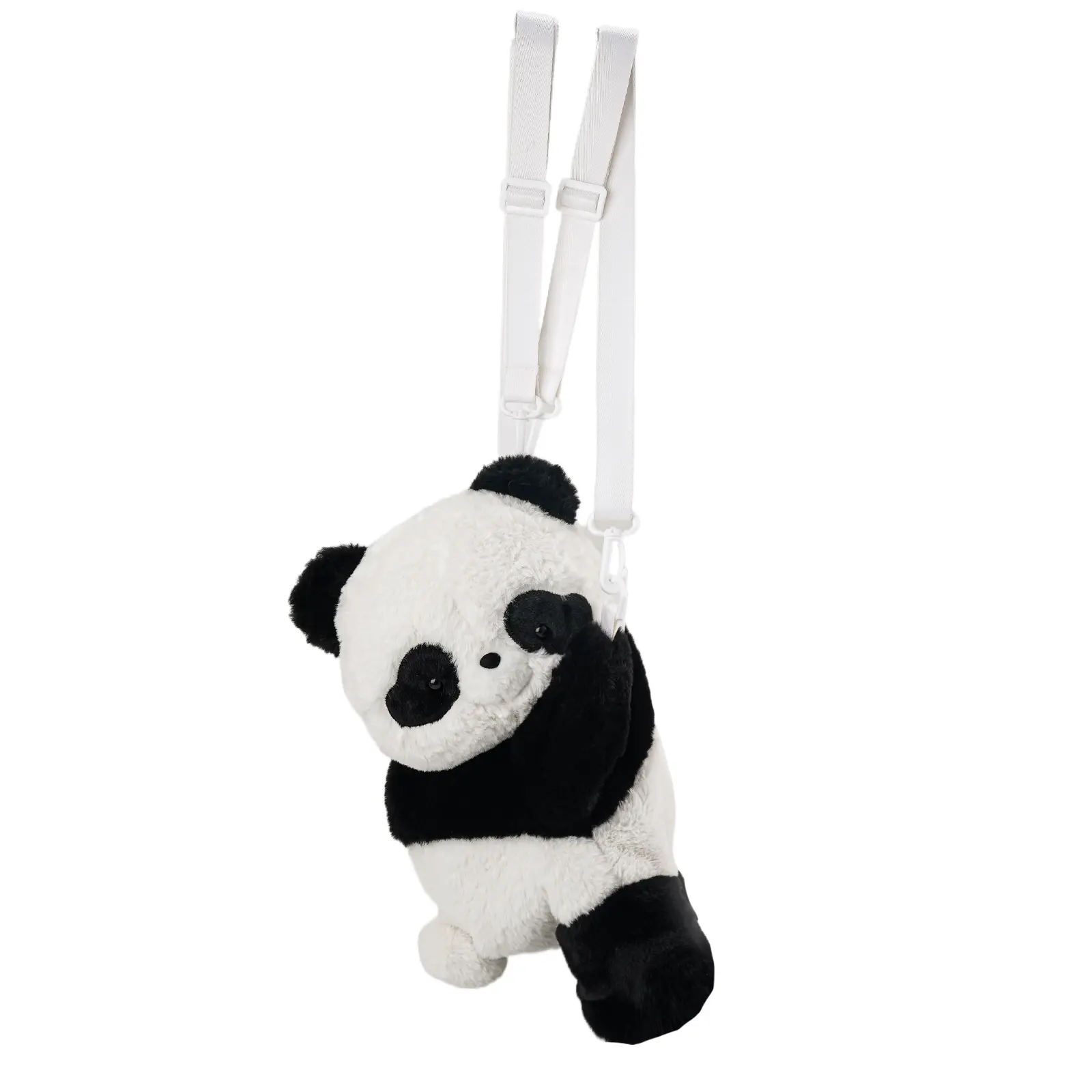 Gulibags Stylish Panda Plush Bag for Girls - Cartoon Japanese Design Purse Shoulder Pouch Crossbody Bag for Women - Perfect Fashion & Special Gifts