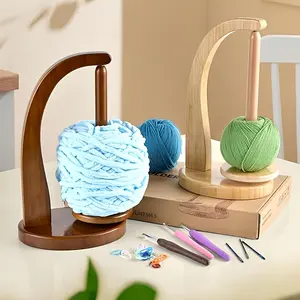 Magnetic yarn spinner with a smooth rotating base, compatible with knitting, crochet, and weaving; suitable for knitters/crochet enthusiasts, beginners or experts, an ideal Mother's Day gift for crafters, Yarn Winder (yarn not included)