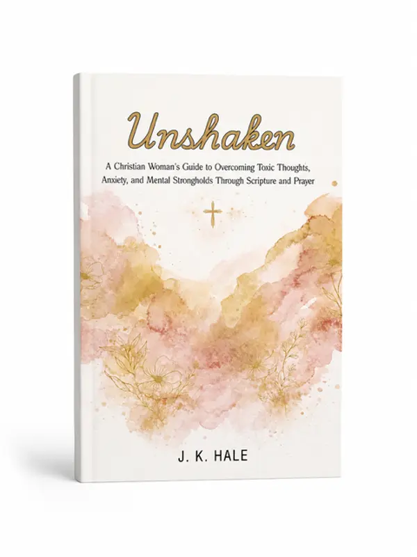 Unshaken: A Christian Woman's Guide to Overcoming Toxic Thoughts, Anxiety and Mental Strongholds Through Scripture and Prayer.