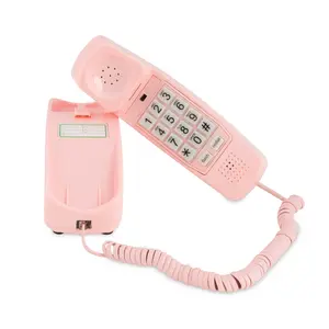 iSoHo Big Button Trimline Phone - Corded Retro Desk Phone