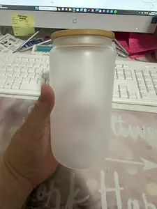 16oz Custom Frosted Libby